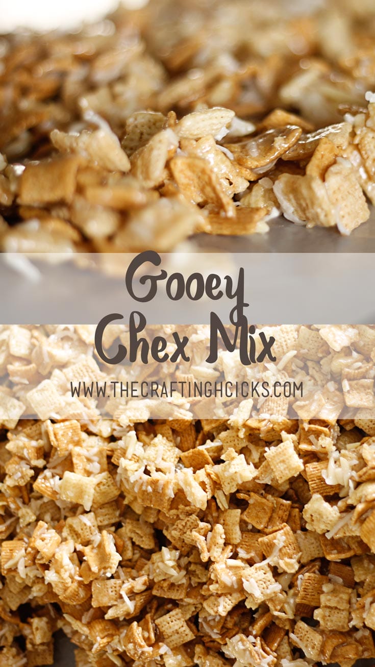 Gooey Chex Mix recipe