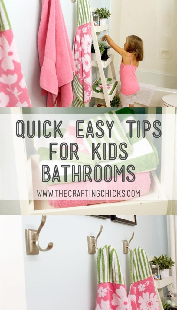 Quick Easy Tips for Kids Bathrooms