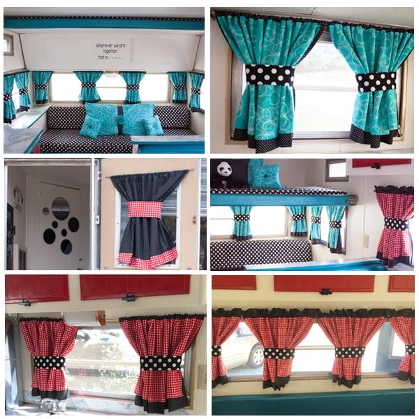 Camper Trailer How To Curtains