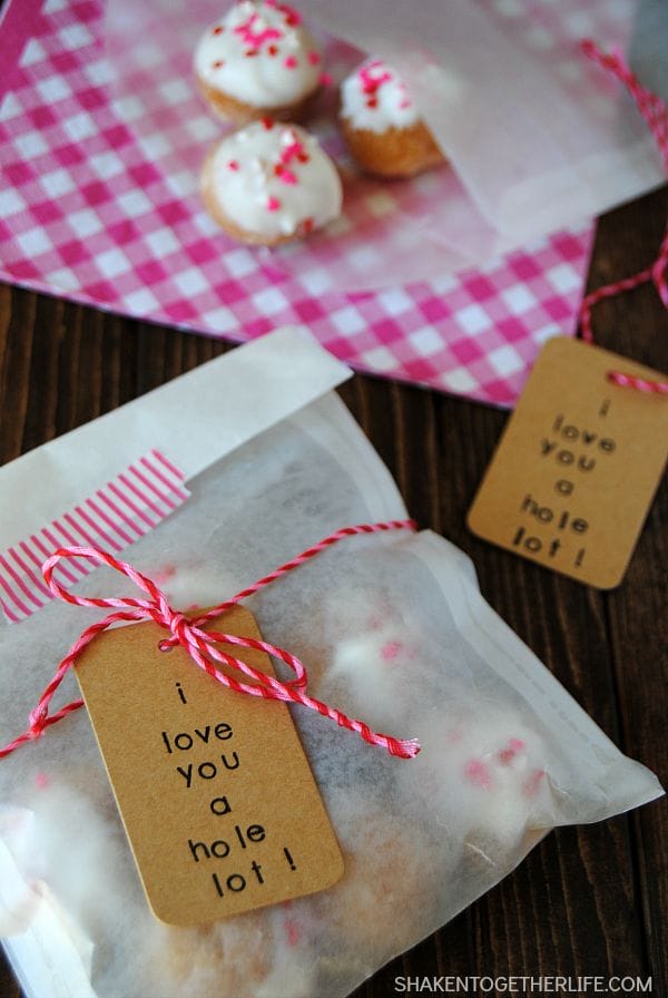 I Love You a Hole Lot - Donut Hole Gifts at Shaken Together