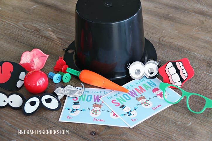 Snowman Gift Idea and Free Printable Tag