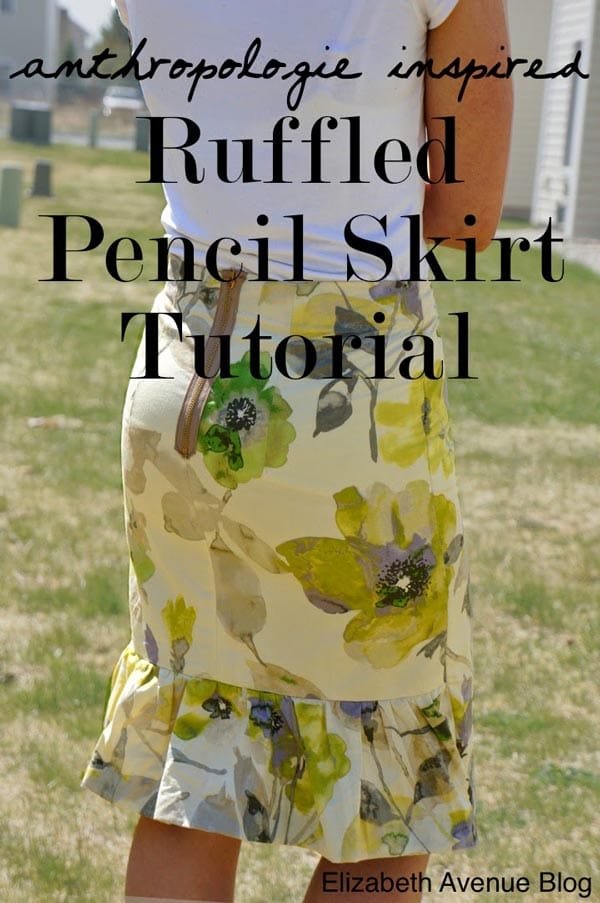Sewing Skirts Tutorials - Maxi skirt, pencil skirt, tulle skirt, circle skirt, midi skirt... love these!