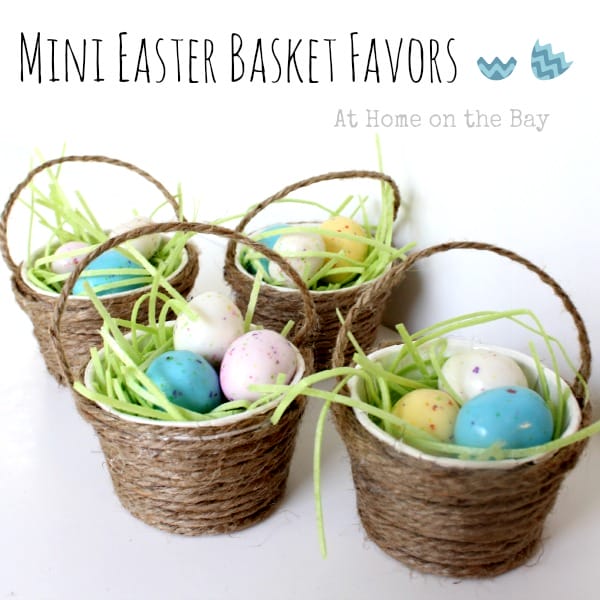 Mini Easter Basket Favors