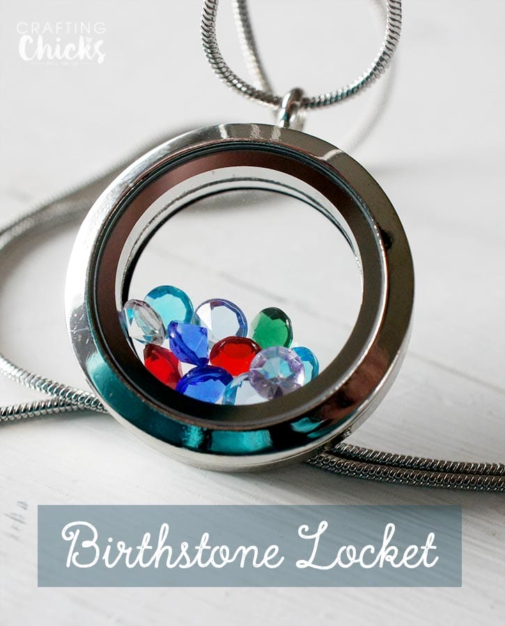 Birthstone Locket Mother's Day Gift Idea