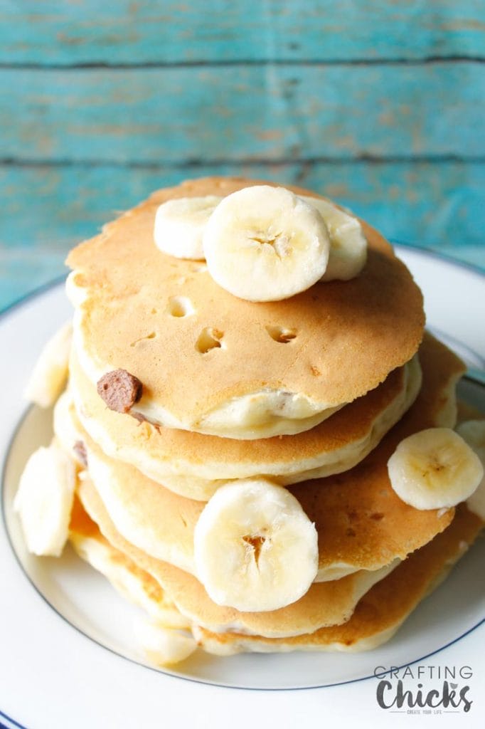 choc-chip-banana-pancakes