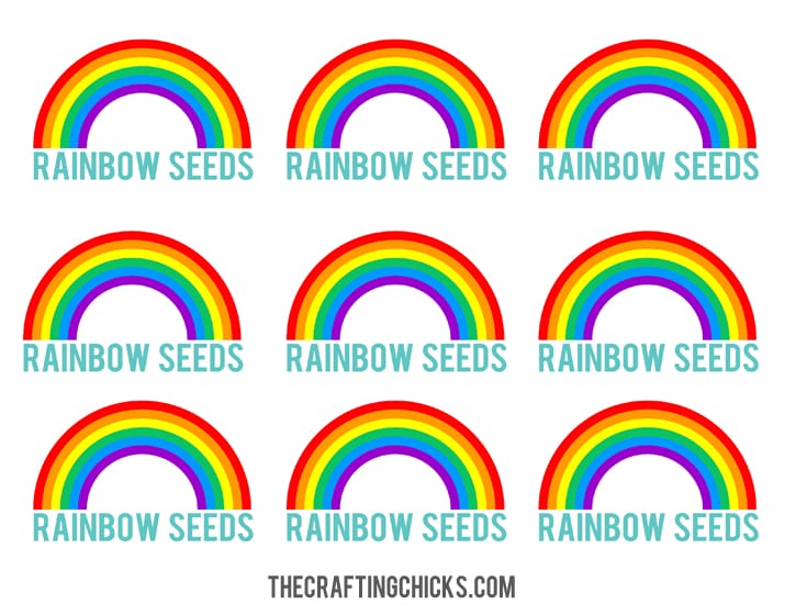 rainbow seeds treats