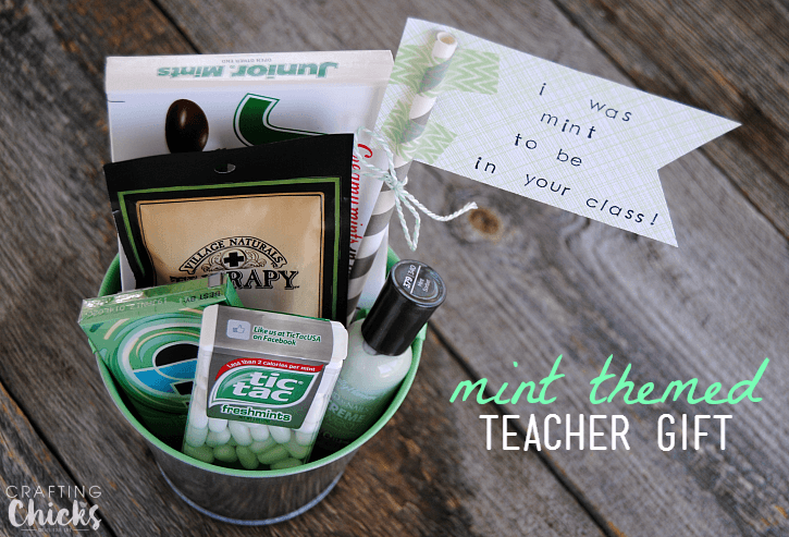 Mint Themed Teacher Gift – Easy & Affordable!