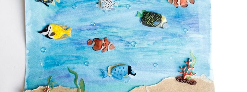 Ocean Art Work for Kids
