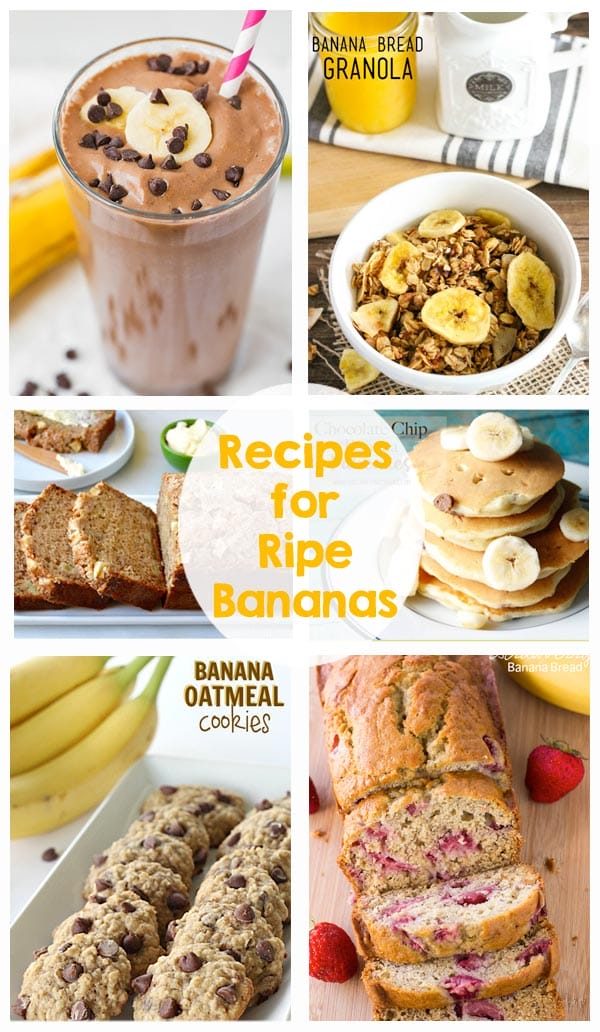 21 Recipes for Ripe Bananas