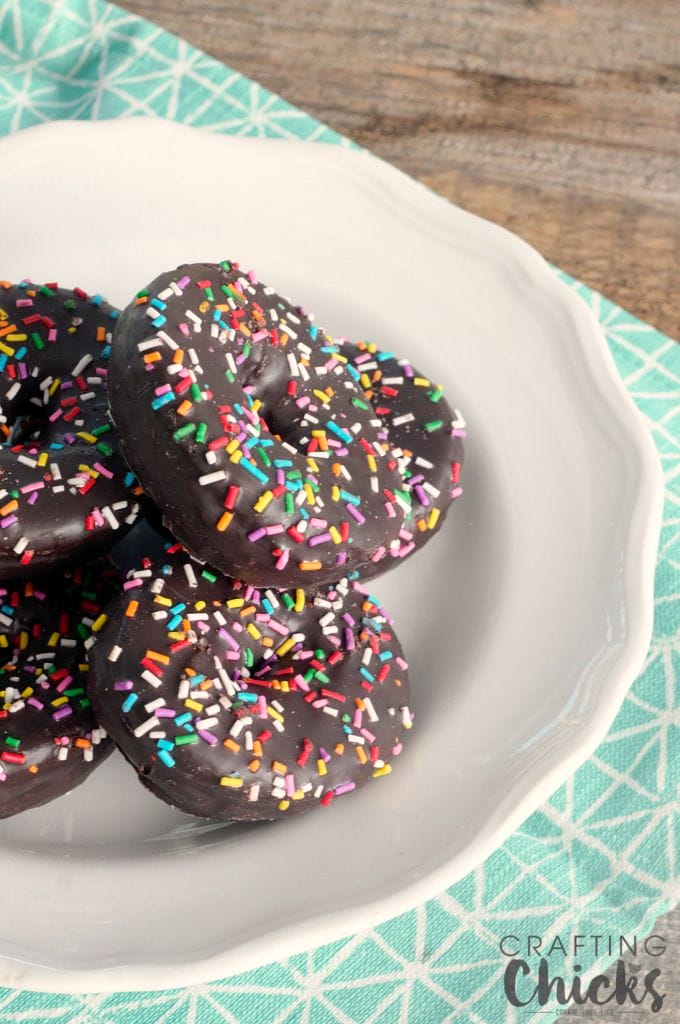 Mini Donut Ice Cream Sundaes are the cutest sprinkled no bake dessert perfect for Summer!