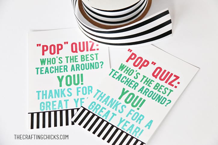 popcorn teacher gift tag