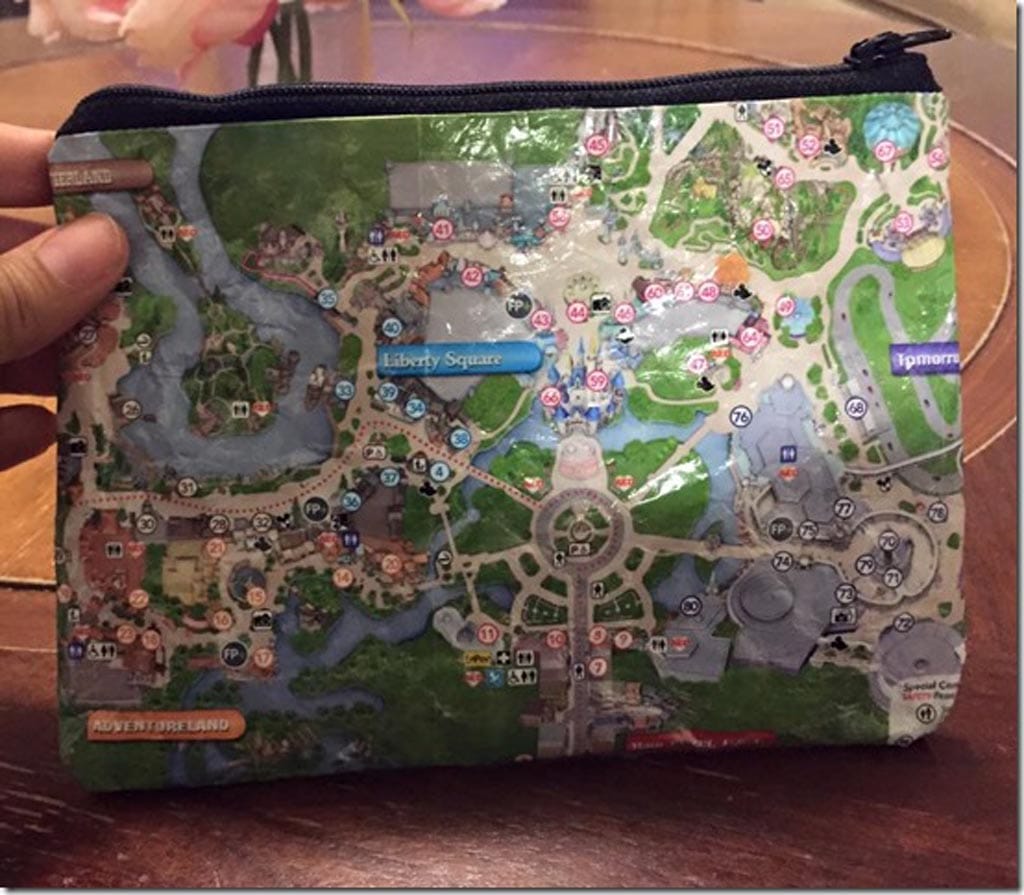 DIY Map Pouch
