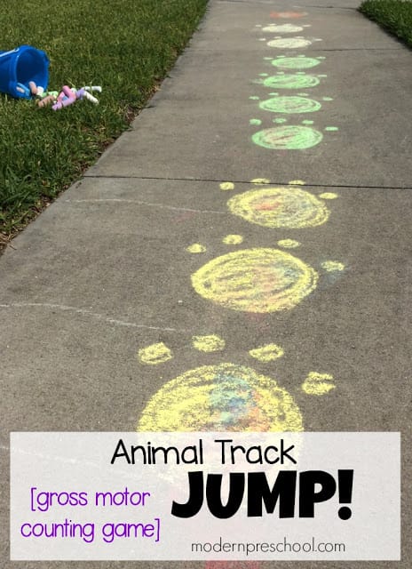 Animal Track Jumps! - Fun summertime game!