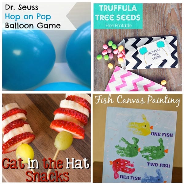 Dr. Seuss - Printables, Games, Crafts, Activities, Treats - Everything your kids need for a summer week of Dr. Seuss fun!