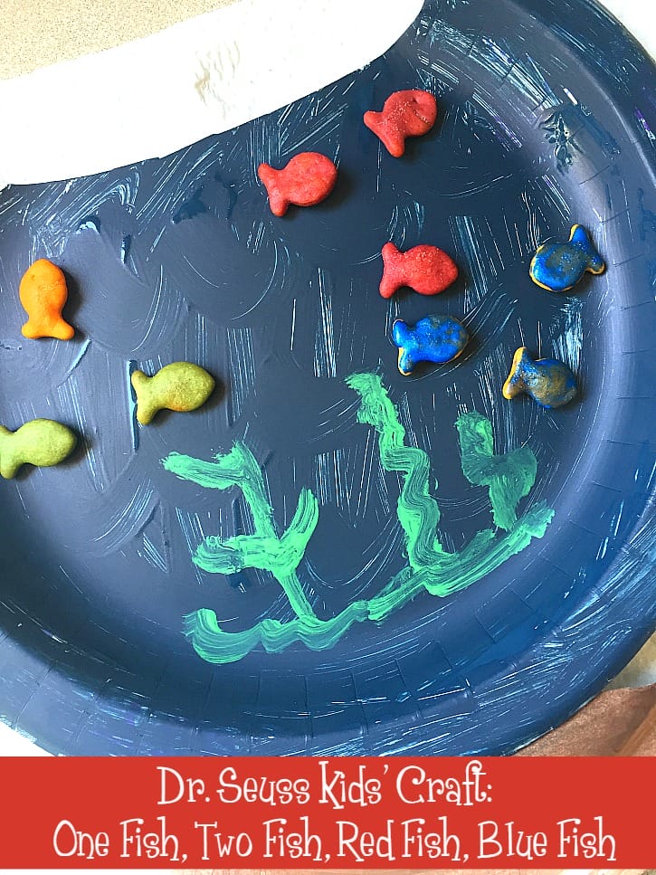 Dr. Seuss Kids Craft One Fish Two Fish