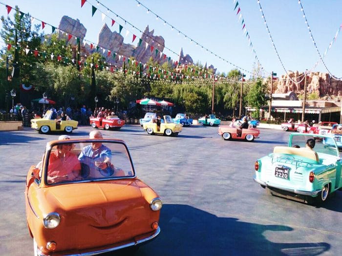 Ride Luigi's Rollickin' Roadsters at Disneyland this summer.