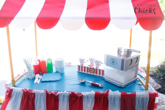 DIY Snow Cone Stand