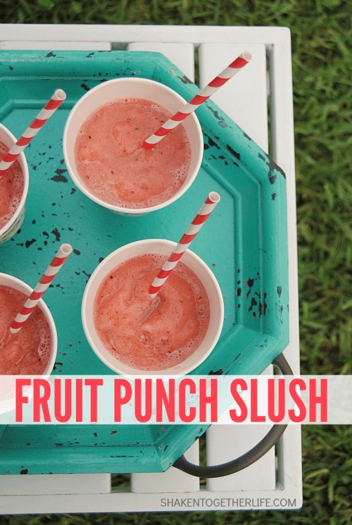 Fruit Punch Slush from Shaken Together