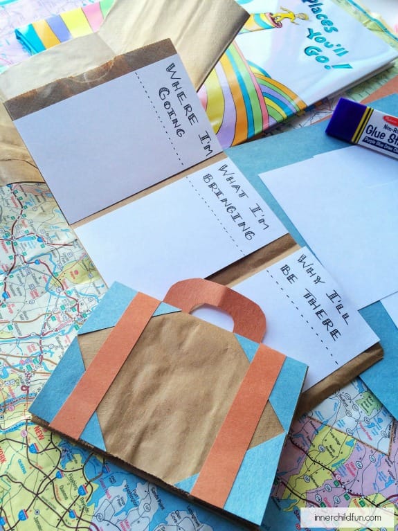 Oh, The Places You'll Go - Craft & Writing Activity