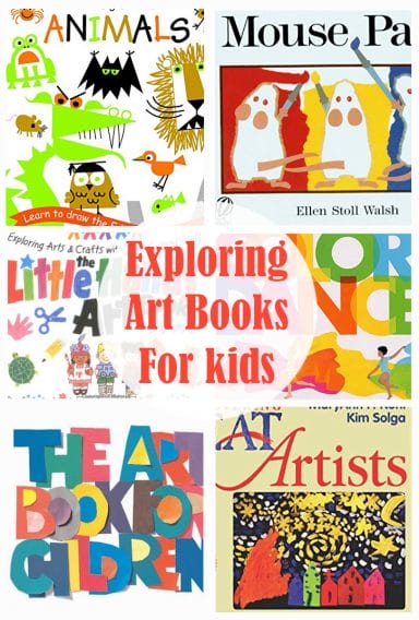 Exploring Art Books For Kids - The Crafting Chicks