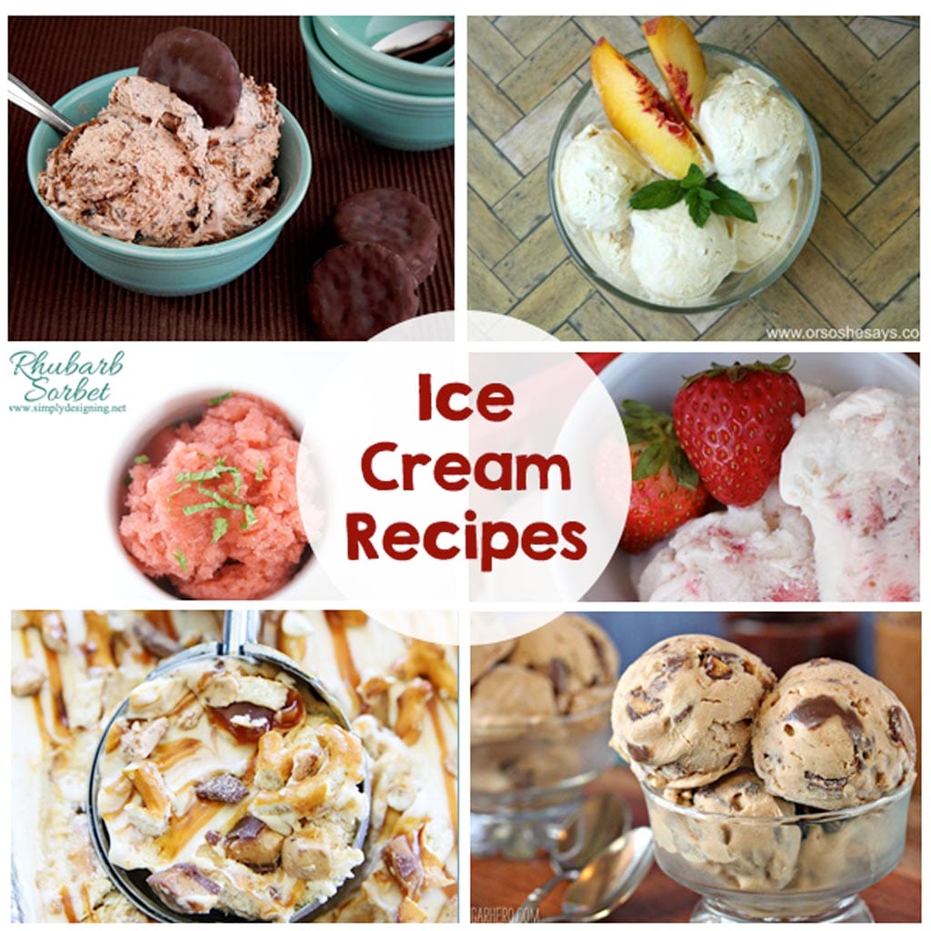Ice Cream Recipes - The Crafting Chicks