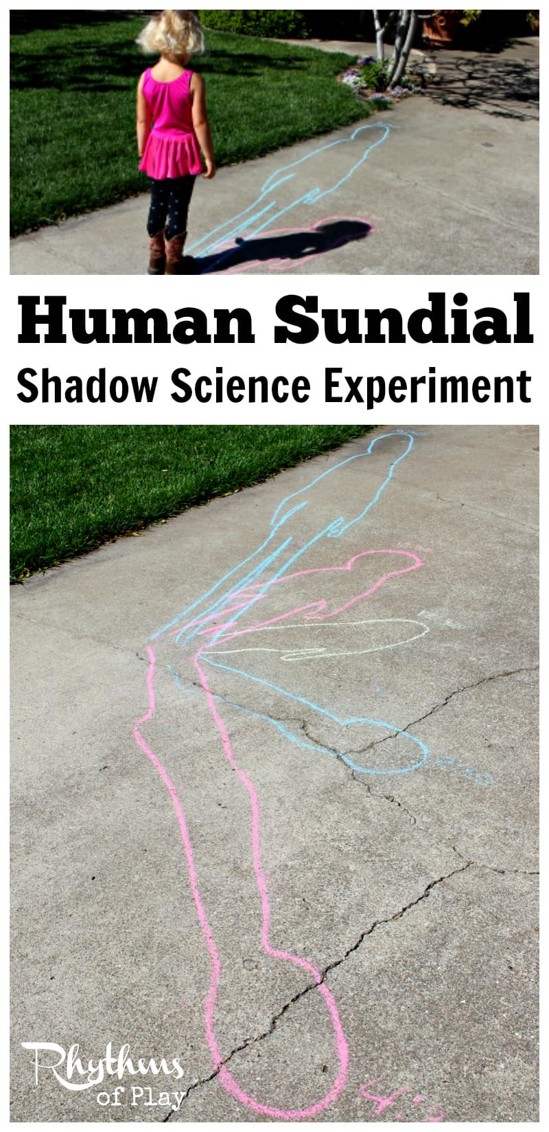 Human Sundial Shadow Experiment