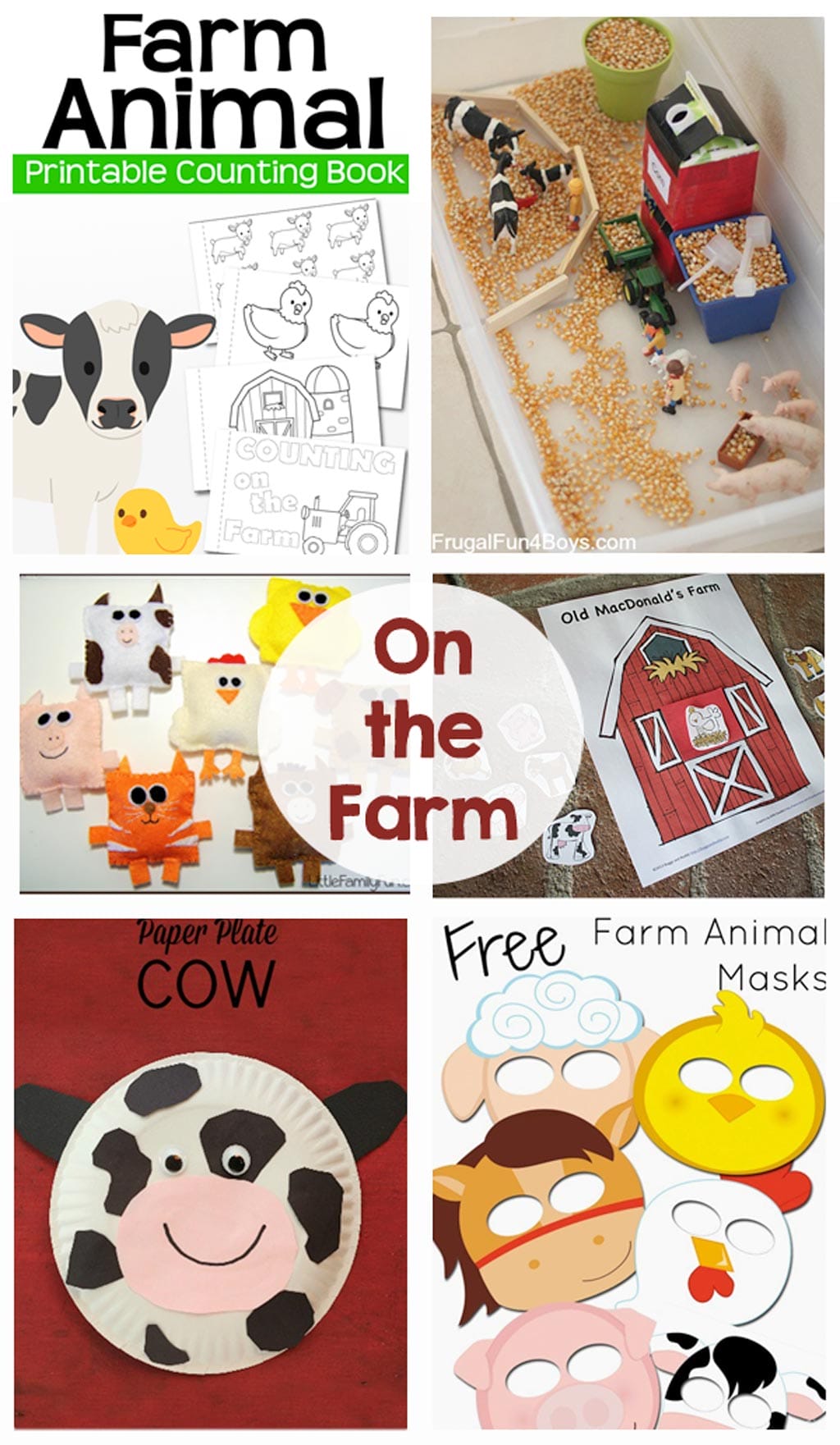 On the Farm Activities - DIY crafts, activities, printables and games that your kids are going to love!