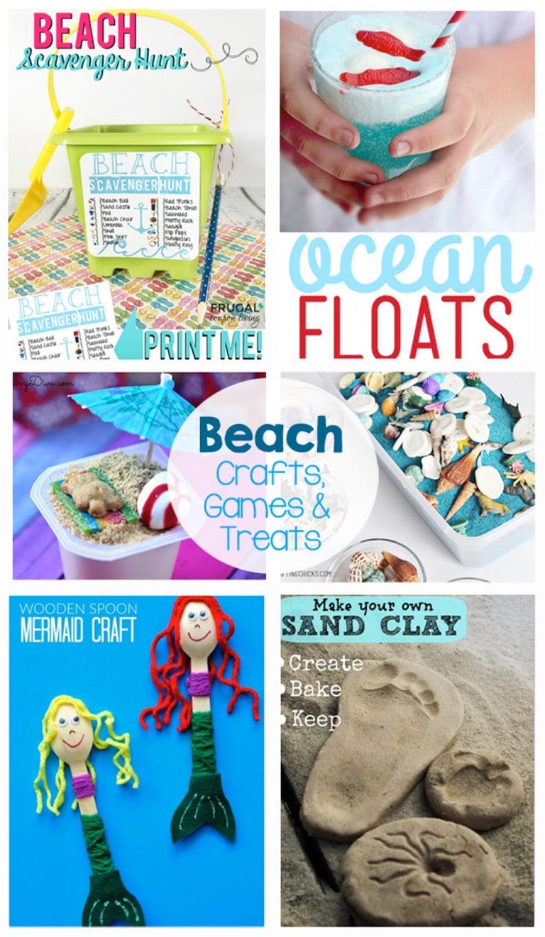 Beach – Crafts, Games and Treats