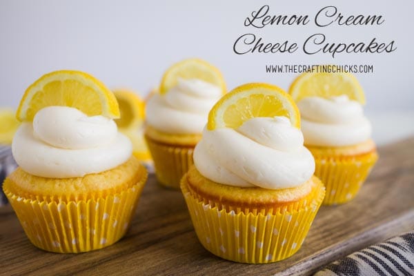 Lemon Cream Cheese Cupcakes