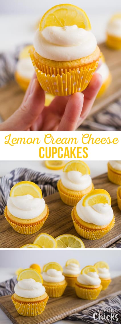 Lemon Cream Cheese Cupcake Recipe