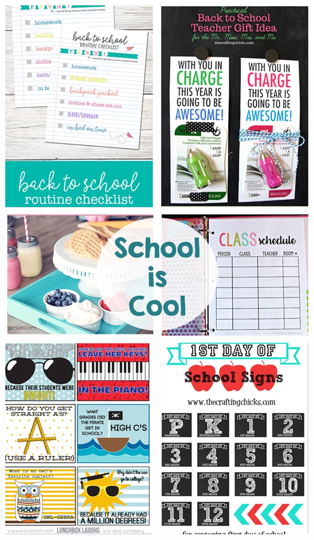 School is Cool - The Crafting Chicks