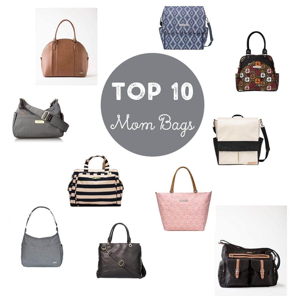 Top 10 Mom Bags - Diaper Bags for all stages of motherhood - even a bag for Dad!