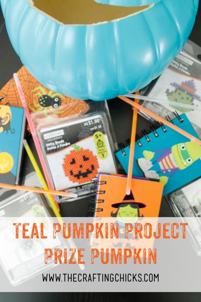 Teal Pumpkin Project Prize Pumpkin