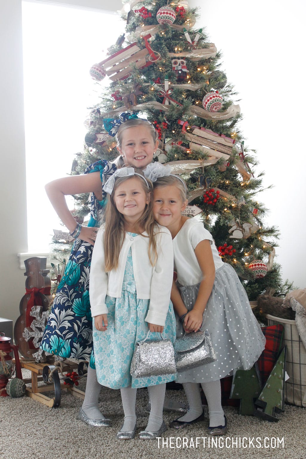 Festive Family Gymboree Dresses