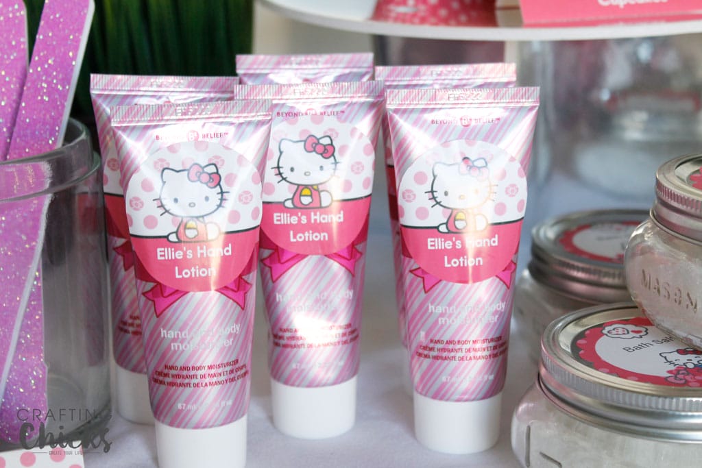 Hello Kitty Spa Party hand lotion
