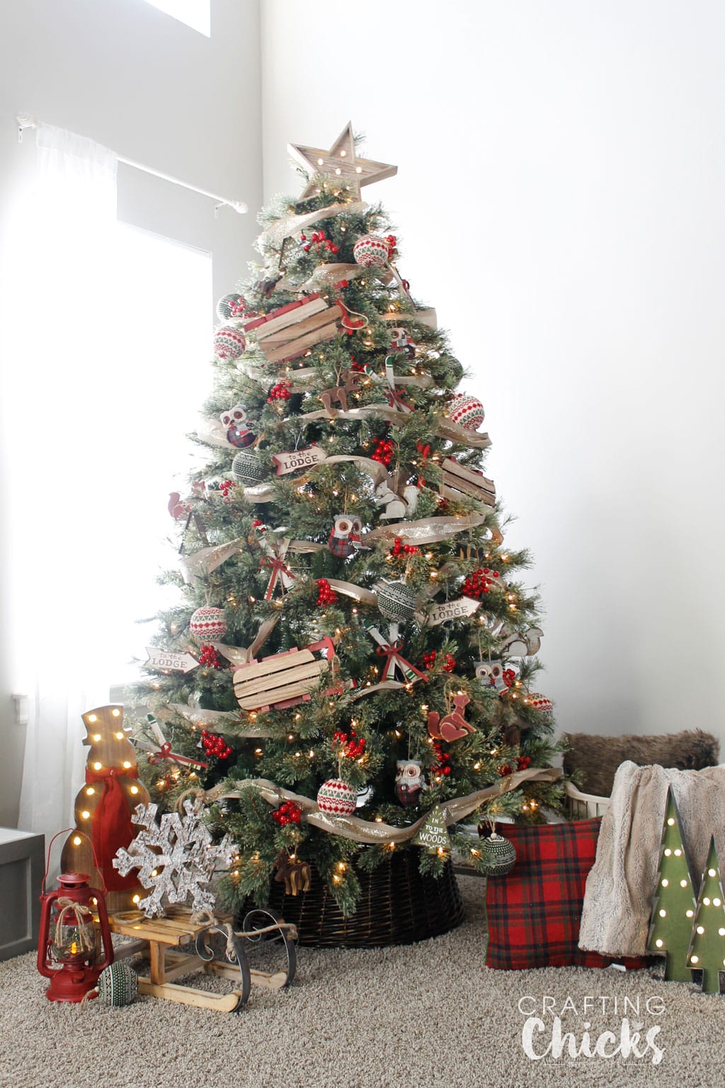 Sleigh Ride Christmas Tree