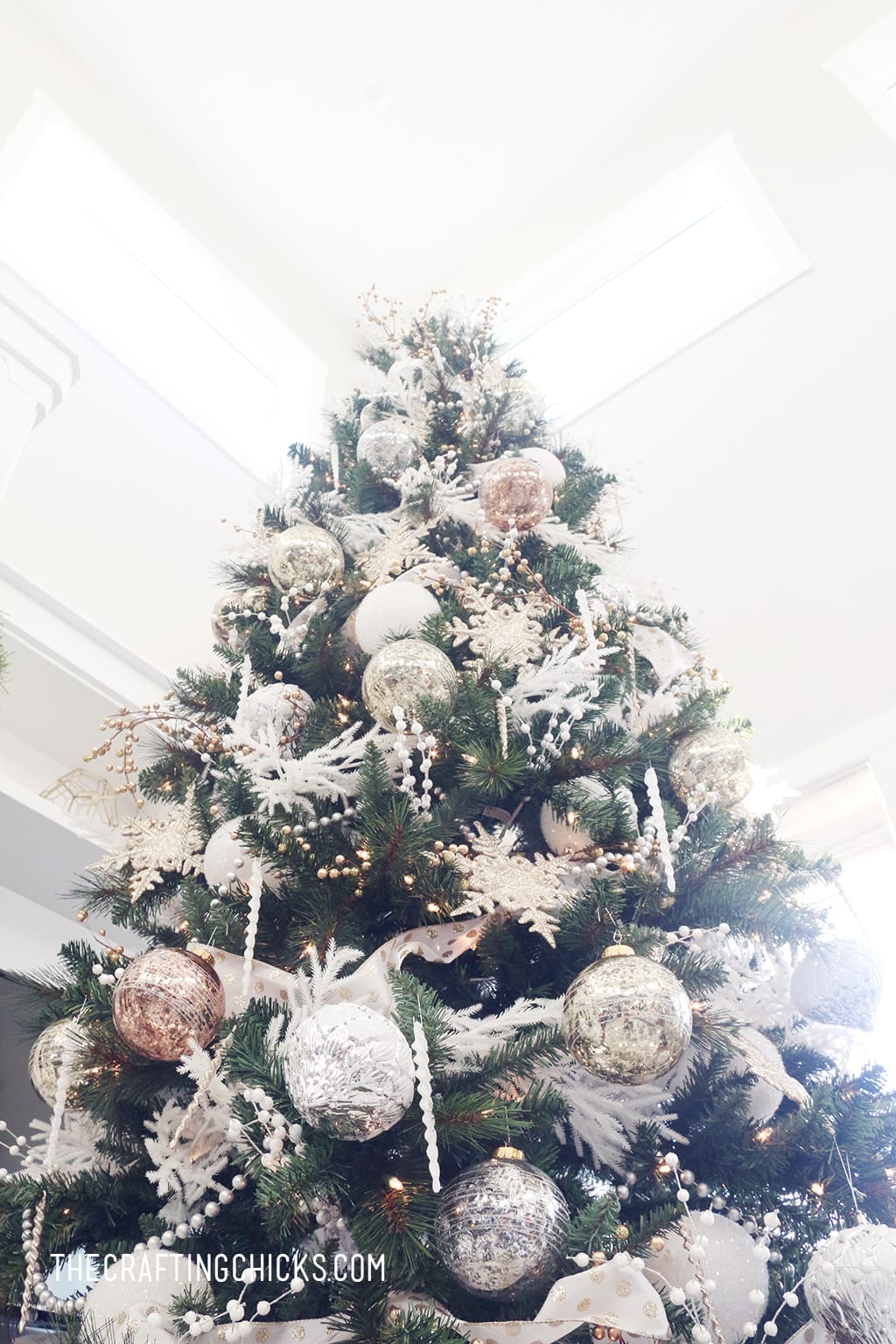 DIY White & Gold Michaels Makers Dream Tree | Christmas Decor | Home Decor