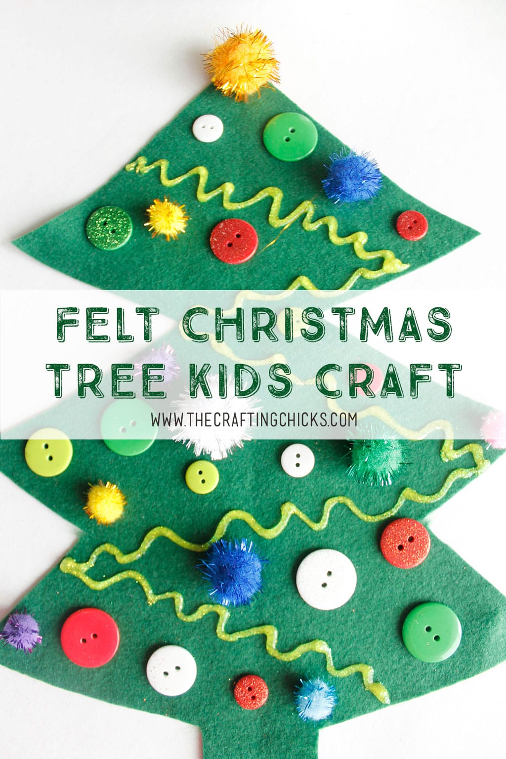 DIY Felt Christmas Tree Kids Craft -  Need a festive way to keep the kids busy? Try this fun Felt Christmas tree. It's a fun and easy idea that will keep the kids active.