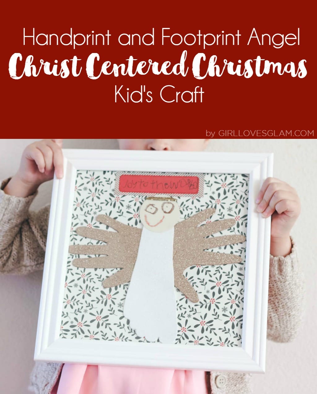 Christ Centered Christmas Kids Craft Angel