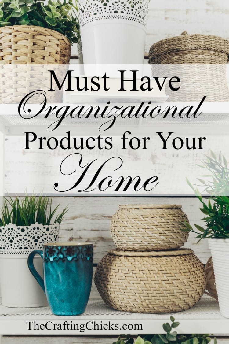 Must Have Organizational Products for Your Home. Make this dreaded chore easier with a list of our favorite organizational products. 
