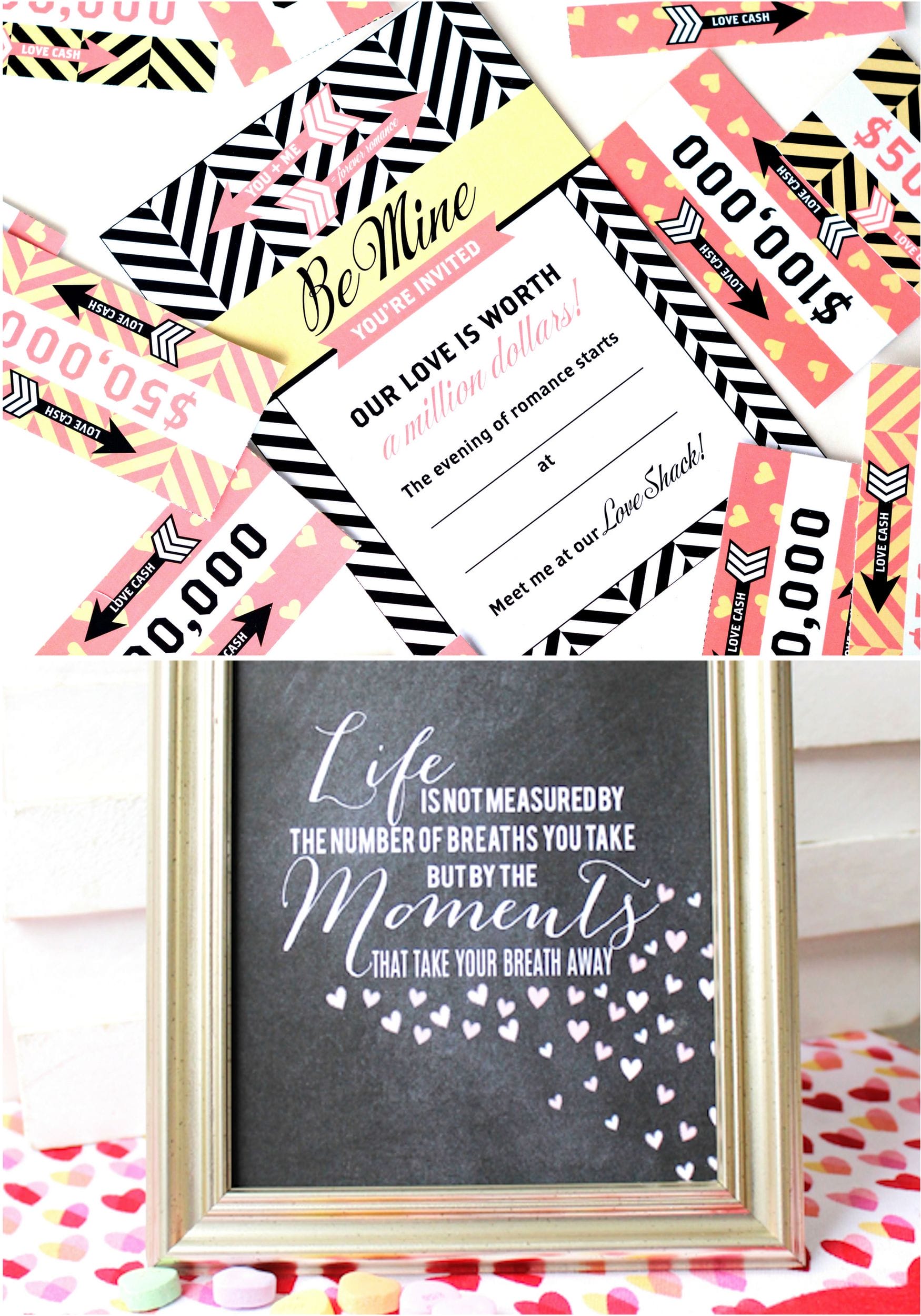printables for valentines parties