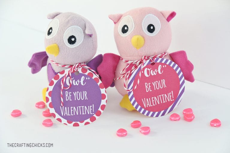 Owl Valentine Printable