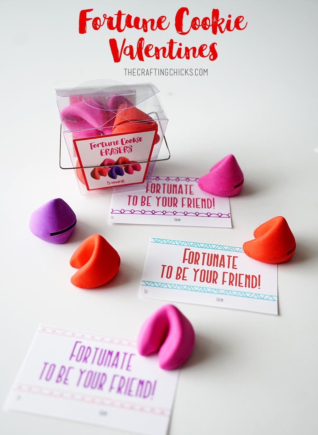 Fortune Cookie Valentines Printable