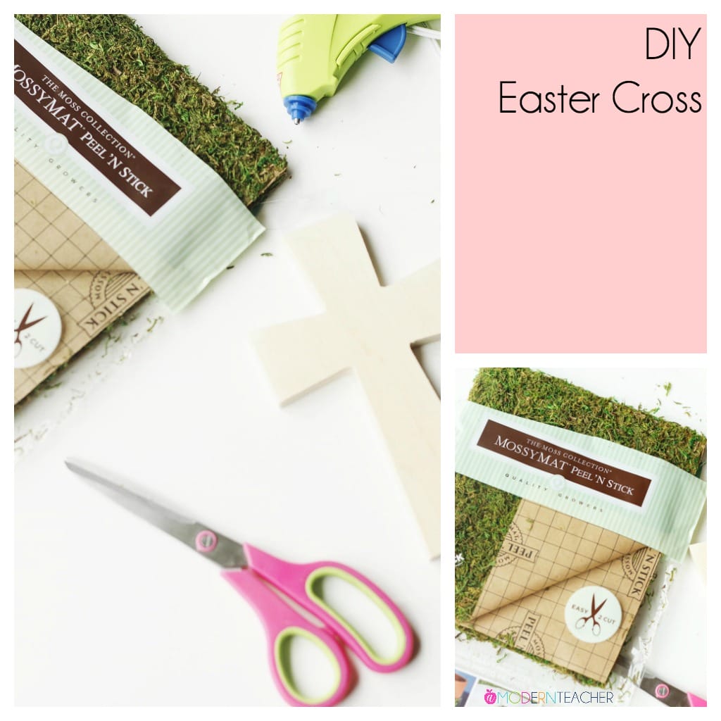 DIY Easter Cross is the perfect addition to your spring home decor and Easter Brunch. A simple spring project you can complete in no time.