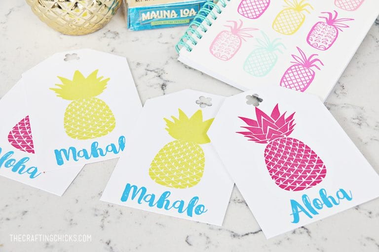 Pineapple Gift Tags