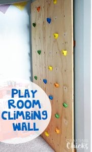 Indoor Climbing Wall - The Crafting Chicks