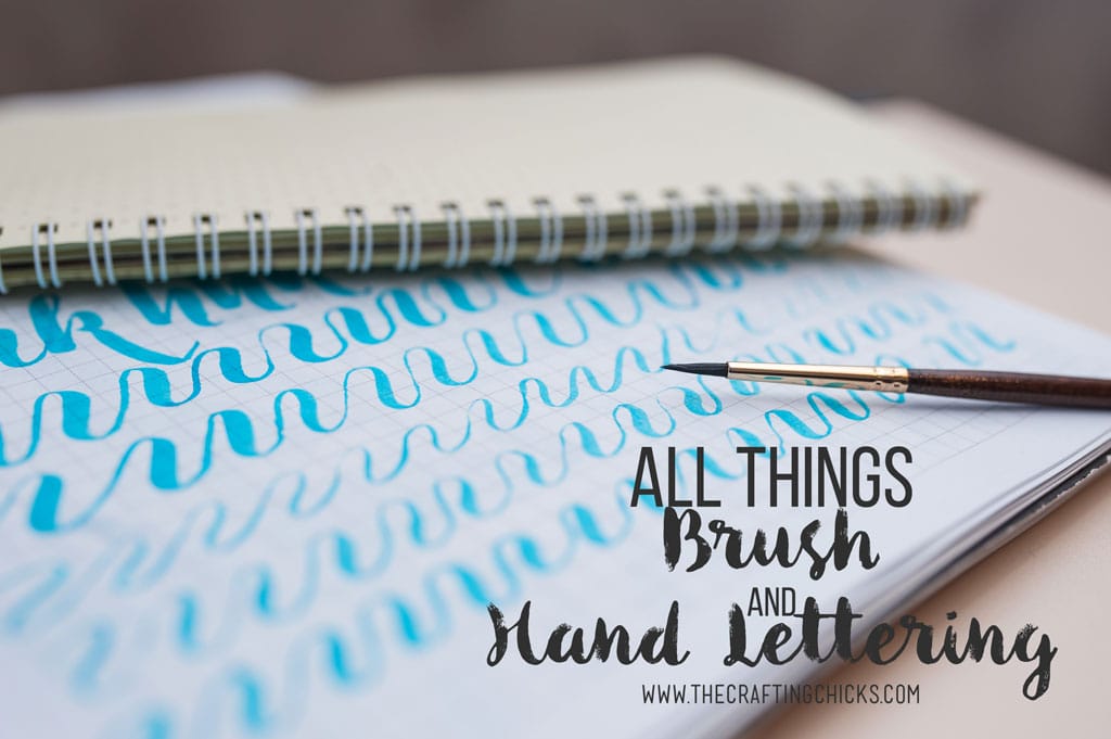 All Things Brush and Hand Lettering - Getting started with Hand Lettering - The best Supplies, Pens, Books, Stencils and Sets