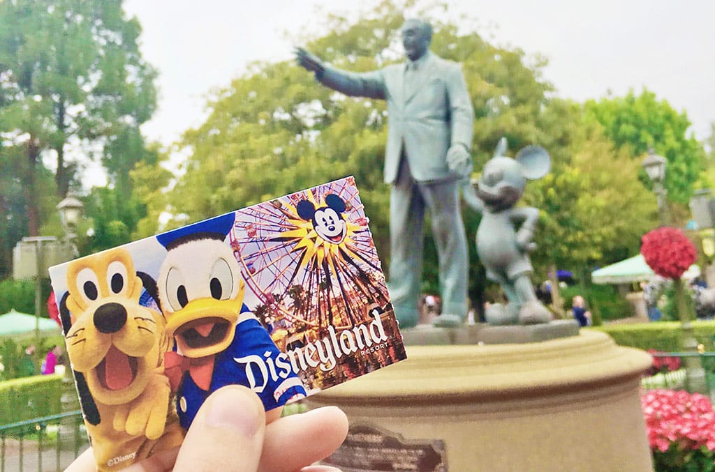 Disneyland tickets at Disneyland