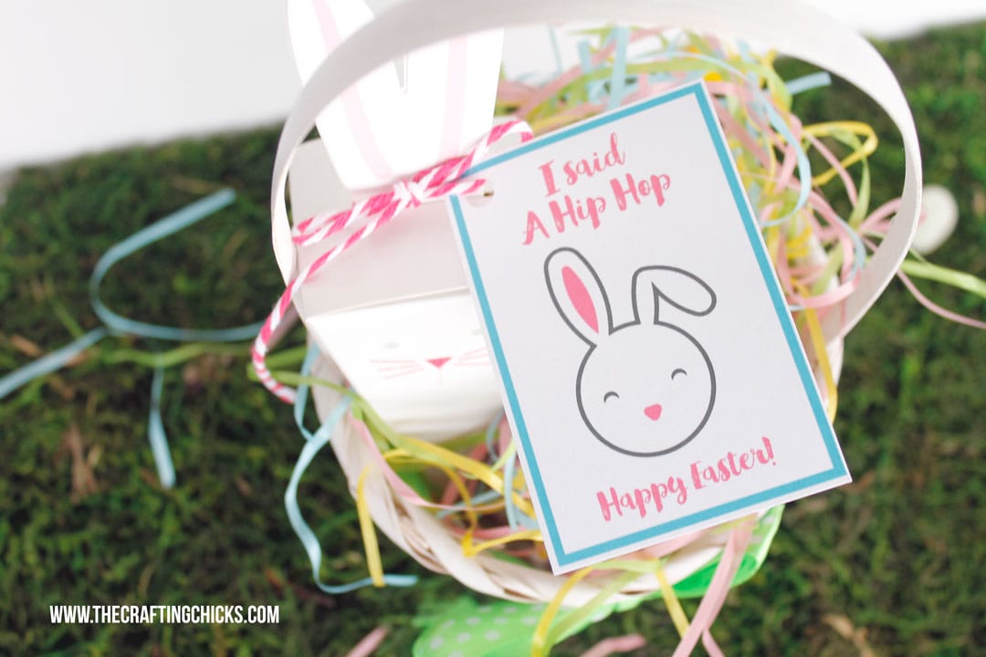 Hip Hop Happy Easter Gift Tags