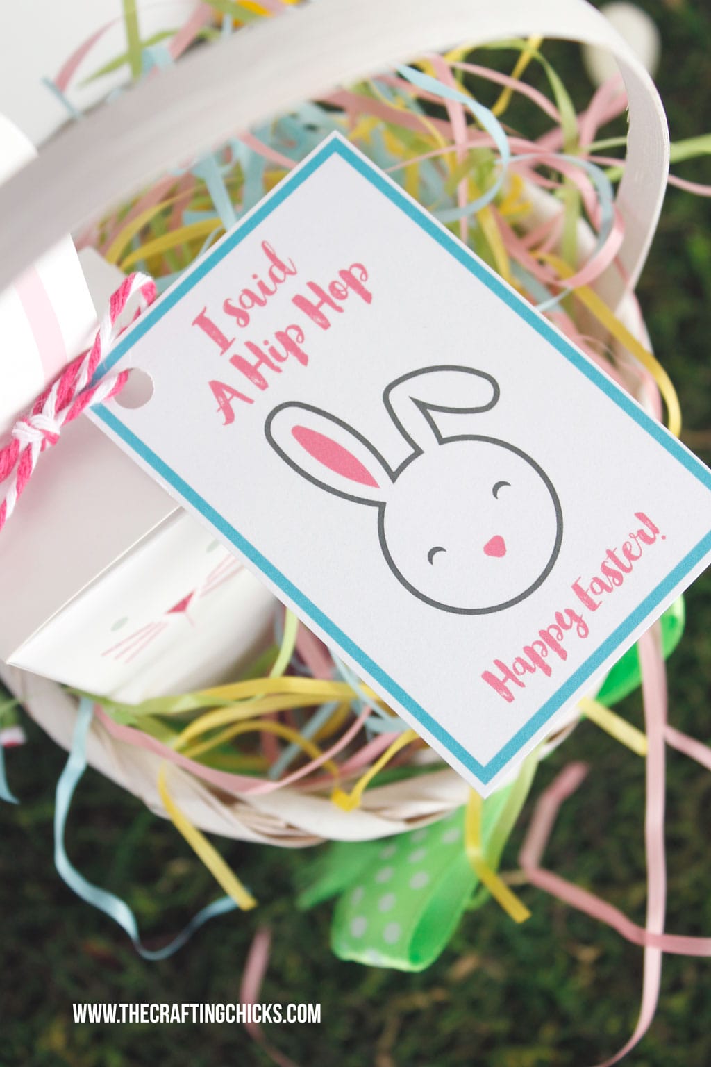 Hip Hop Happy Easter Gift Tag